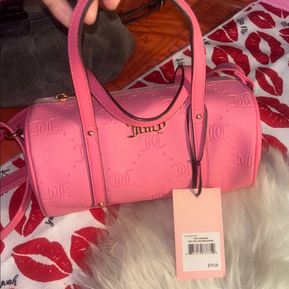 Juicy Couture Pink Barrel Bag - Picture 9 of 11
